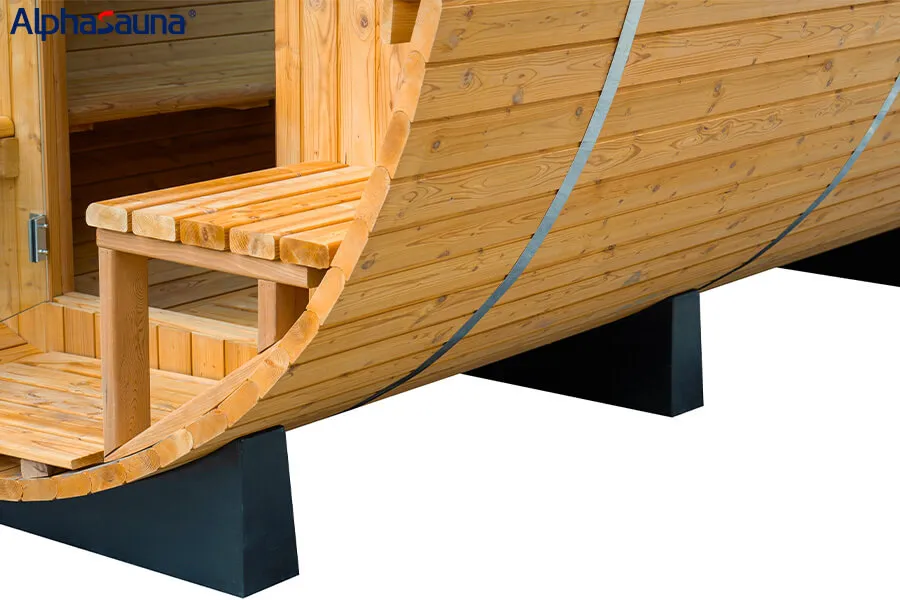Alphasauna_best_outdoor_sauna_water_seepage_wood_wax_oil